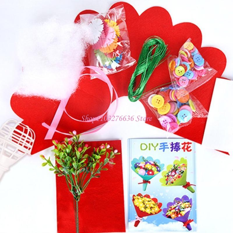 Art And Craft For Mother'S Day - R6FD Kreative Bastel- und Blumenherstellungs-Sets, Schule,