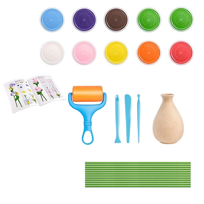 Art And Craft For Mother'S Day - J1UL1N Blumen-Bastelset für Kinder, Kunst- und