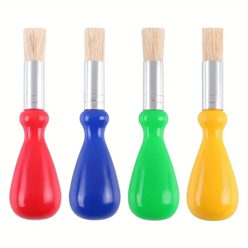 Watercolor Brush Pen - 4-teiliges Pinsel-Malpinsel-Set aus Kunststoff für ergonomische,
