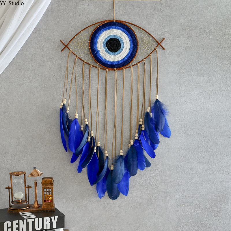 Art Crafting - Kreative handgefertigte Teufelsaugen-Wandbehänge, Heimdekoration, Wohnzimmer-Wandbehänge, Kunsthandwerk,