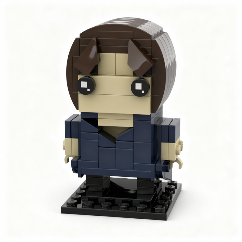 Art Craft Gift Ideas - 115-teiliges MOC BrickHeadz-Set „Name Her Holy“