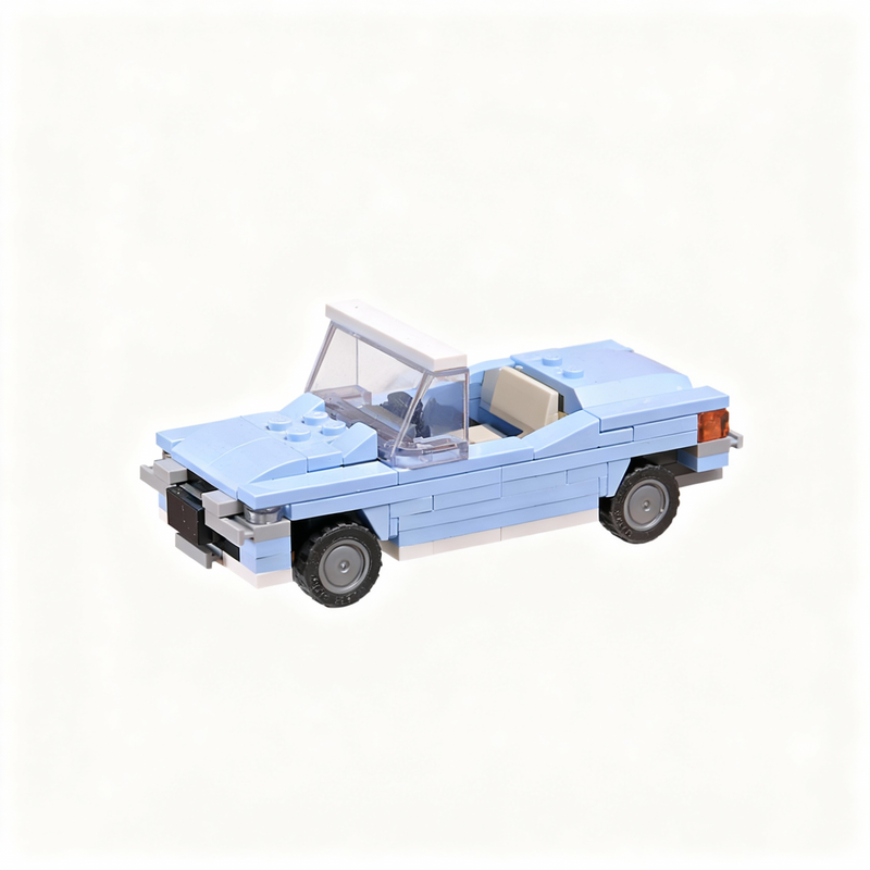Art Craft Gift Ideas - 131-teiliges MOC Elegantes Auto Harry Modell