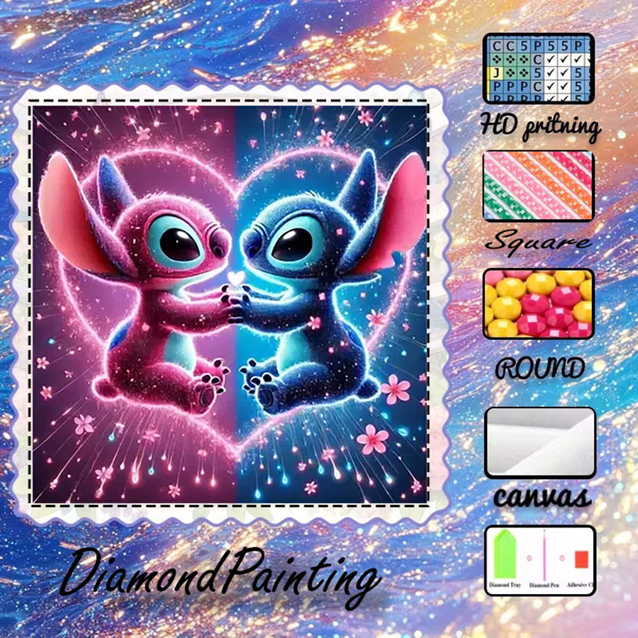 Art Craft Love - 1 Stück - Potdemiel-5D-DIY - Beflockter