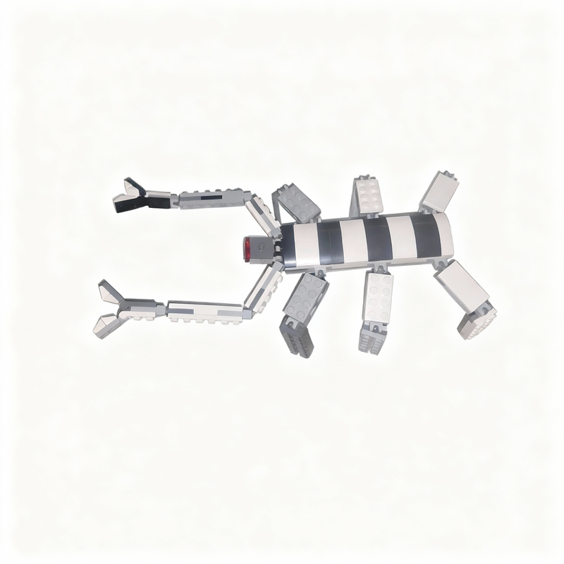 Art Craft Gift Ideas - 144-teiliges MOC-Roboter-Ameisen-Technikmodell Bausteine Weihnachtsgeschenke Spielzeug 3D-Bastelset
