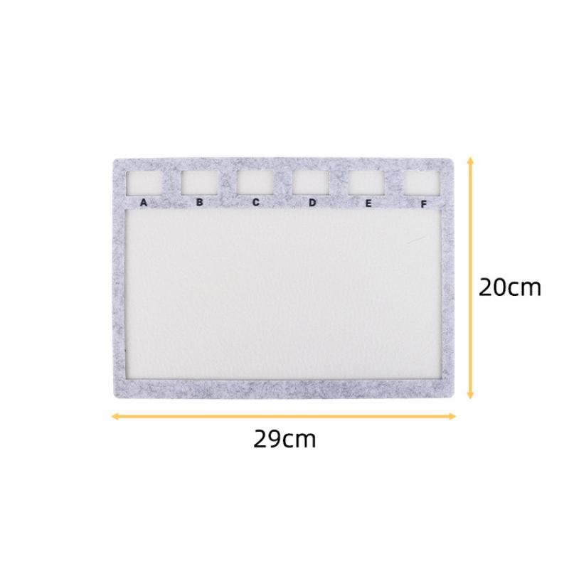 Filz-Perlenmatte, rechteckige  – Art Craft And Design Bewertung und Preis