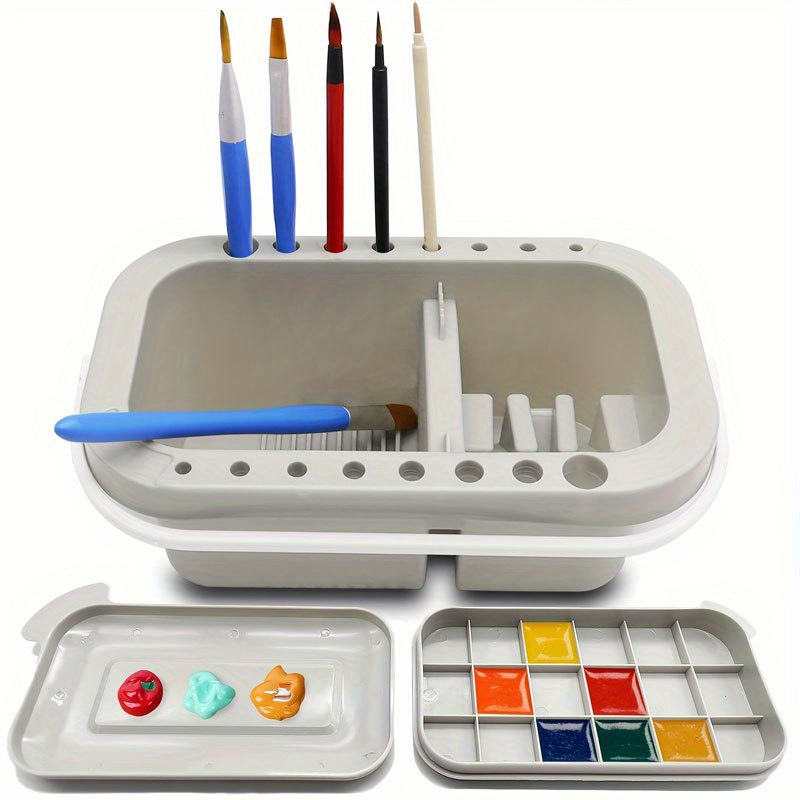 3-in-1 Pinselreinigungsbecken  – Watercolor Brush Pen Bewertung und Preis