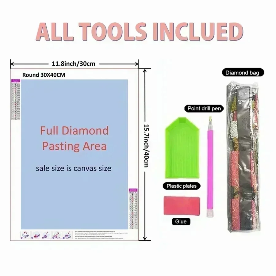 5D DIY voller runder Bohrer Di – Art Craft Japan Bewertung und Preis
