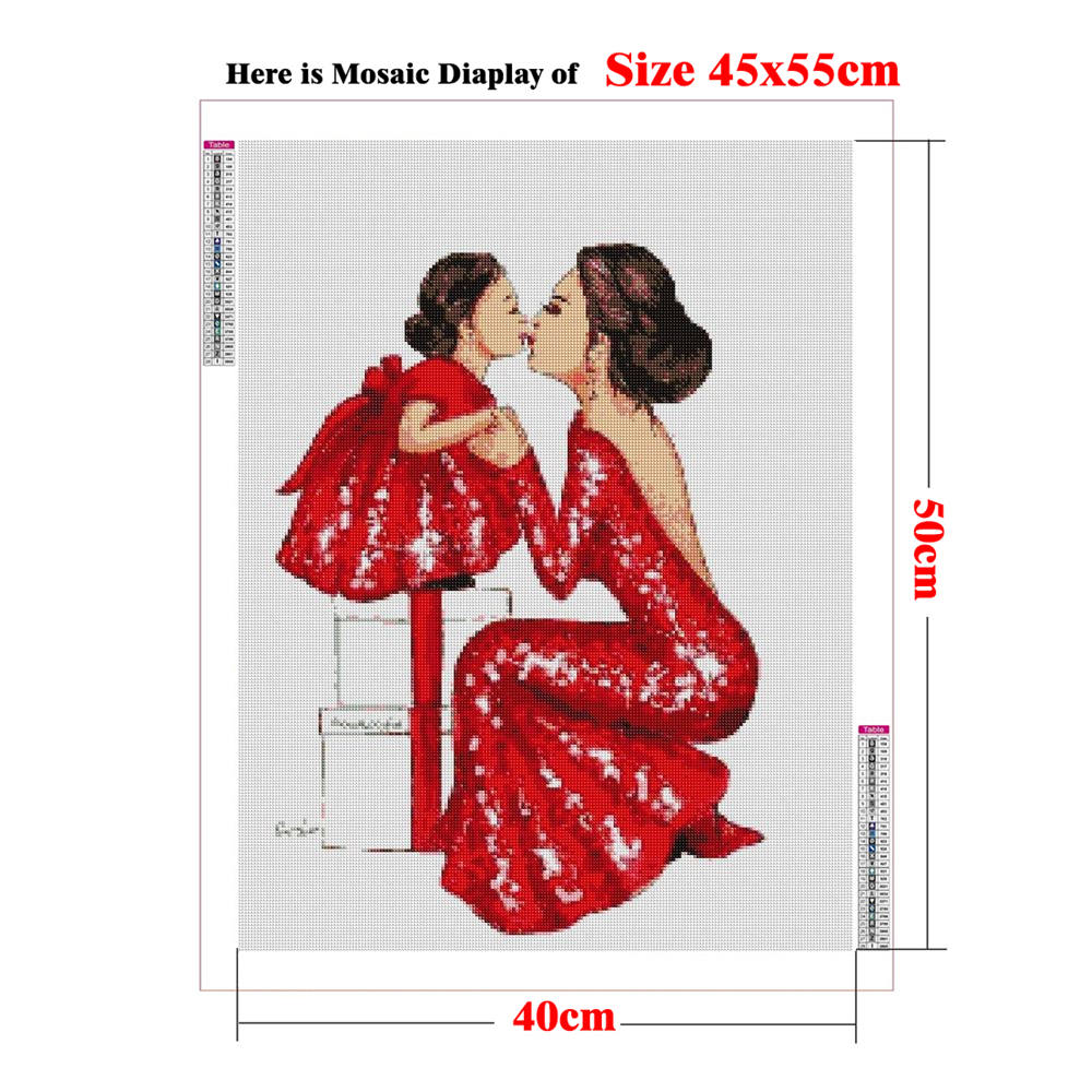 Mutter Tochter Kunst Hobby 5d  – Art And Craft For Mother'S Day Bewertung und Preis