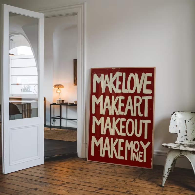 Moderner, selbstgemachter Retr – Art Craft Love Bewertung und Preis