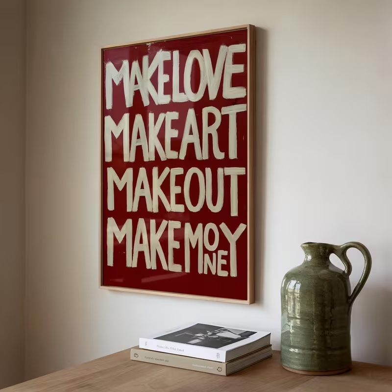 Moderner, selbstgemachter Retr – Art Craft Love Bewertung und Preis