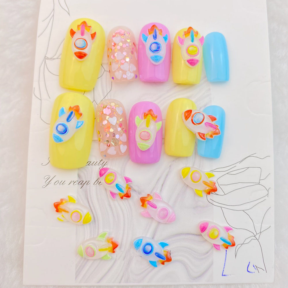 50 Stücke Neue Mixed Nail art  – Art And Craft Rocket Bewertung und Preis