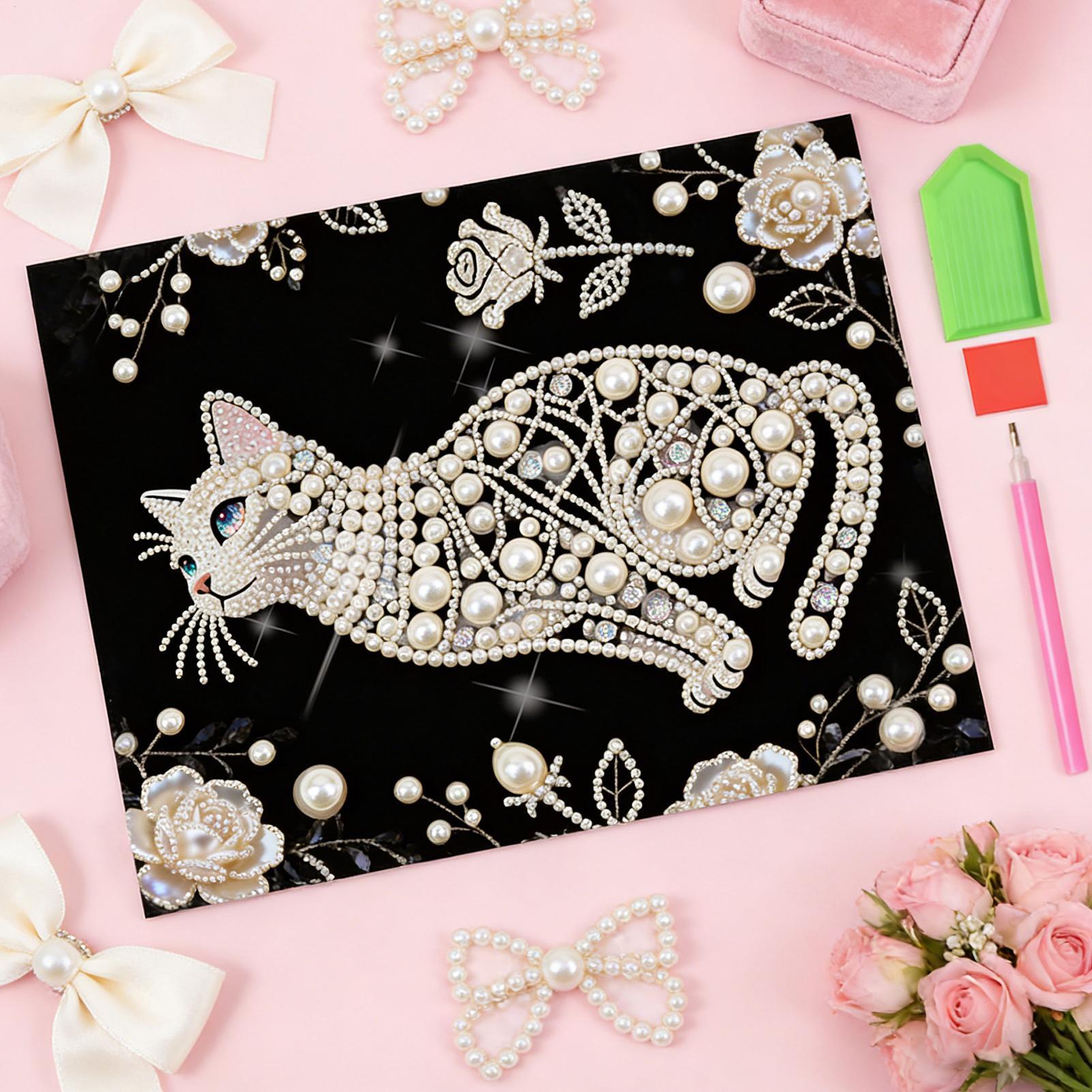 Katzenform Perlen-Malset DIY P – Art And Craft For Mother'S Day Bewertung und Preis