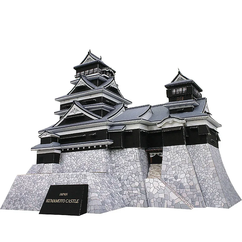 Japan Kumamoto Schloss Mini 3D – Art Craft Japan Bewertung und Preis