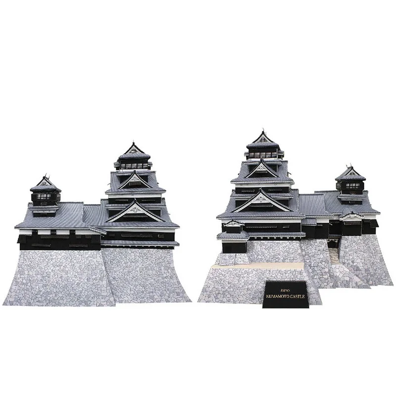 Japan Kumamoto Schloss Mini 3D – Art Craft Japan Bewertung und Preis