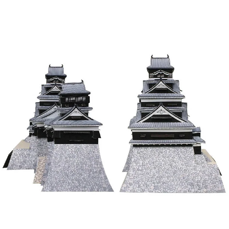 Japan Kumamoto Schloss Mini 3D – Art Craft Japan Bewertung und Preis