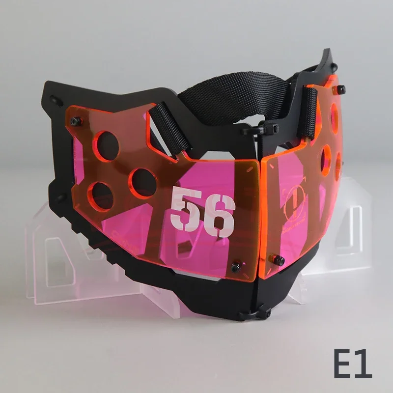 Cyberpunk Cosplay Maske Stirnb – Art Craft Material Bewertung und Preis