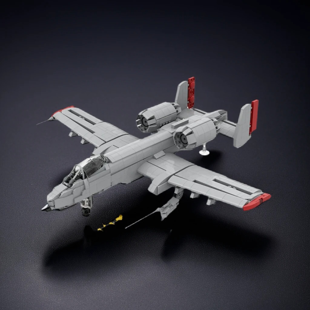 2468-teiliges MOC A-10 Warthog – Art Craft Gift Ideas Bewertung und Preis