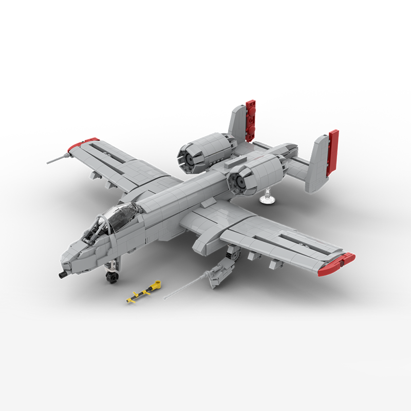 2468-teiliges MOC A-10 Warthog – Art Craft Gift Ideas Bewertung und Preis