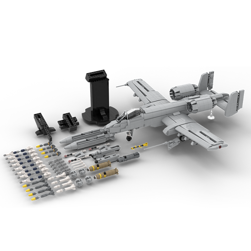 2468-teiliges MOC A-10 Warthog – Art Craft Gift Ideas Bewertung und Preis