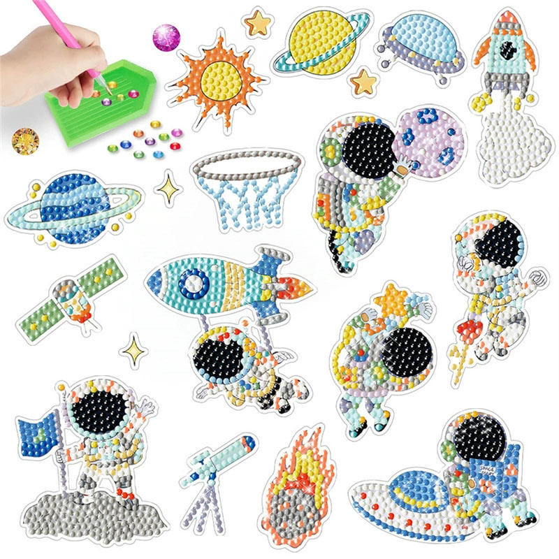 Space Diamond Art Kit für Kind – Art And Craft Rocket Bewertung und Preis