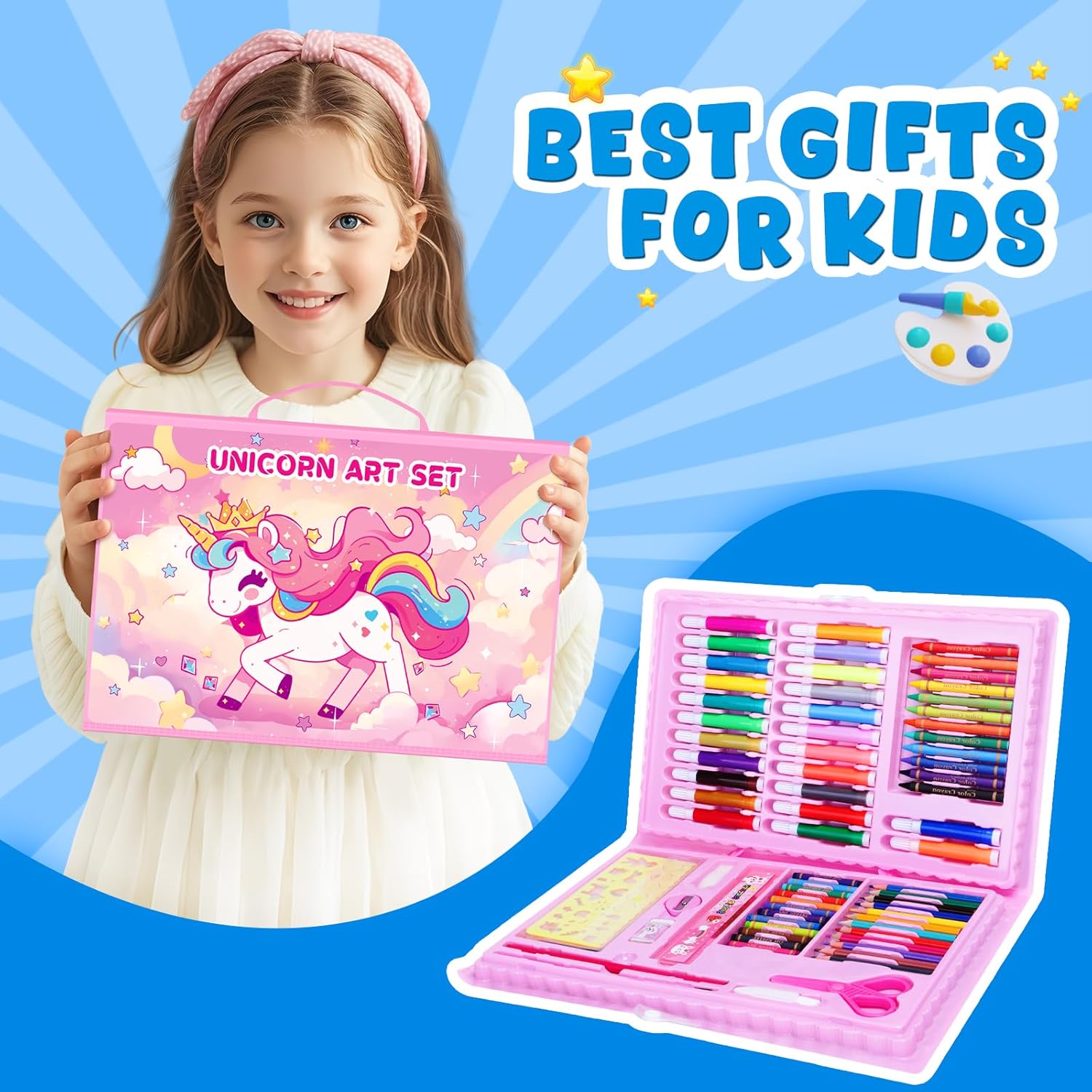 Malbuch-Set für Kinder, Dinosa – Watercolor Brush Pen Bewertung und Preis