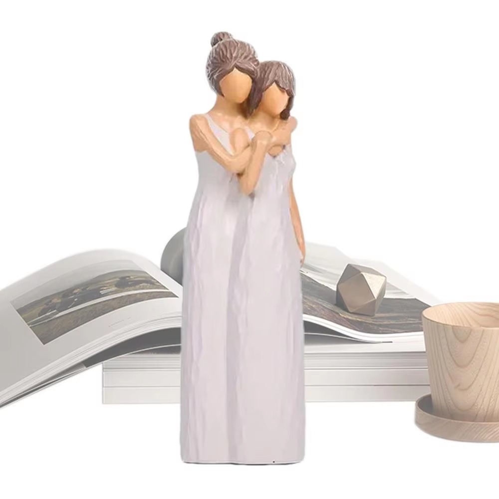 Handbemalte Mutter-Tochter-Sta – Art And Craft For Mother'S Day Bewertung und Preis