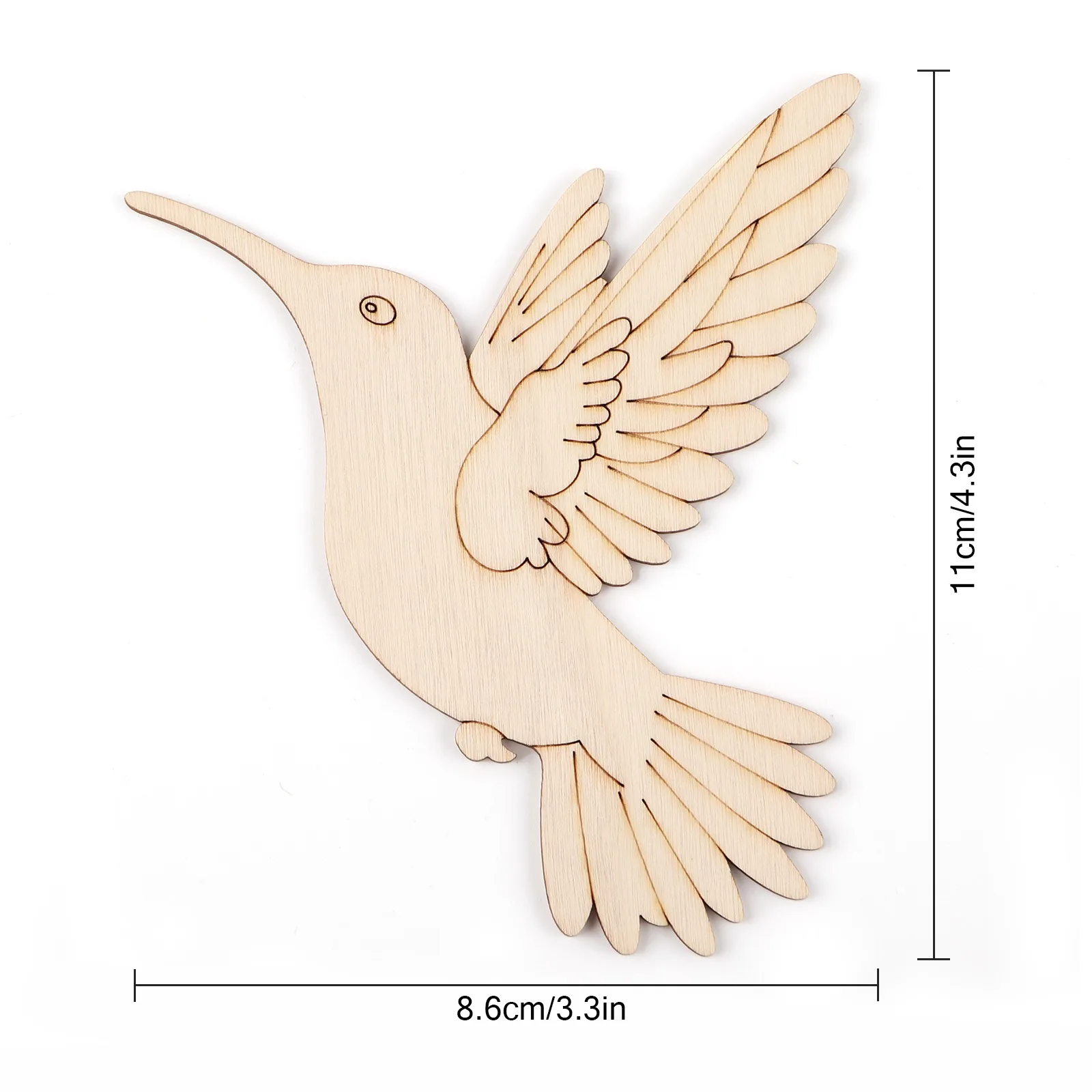 10 Stück Unfertige Holz-Tierfi – Art Crafting Bewertung und Preis