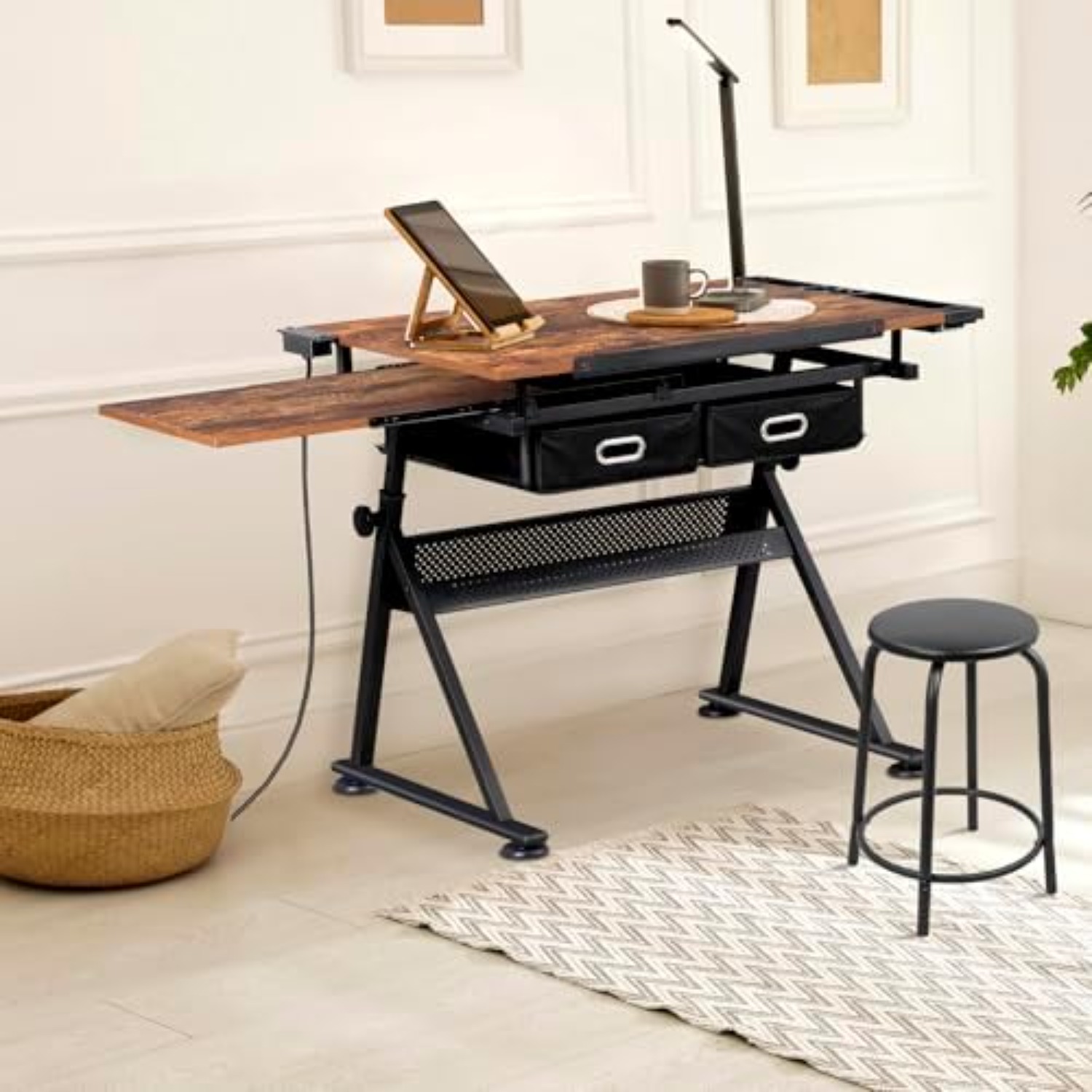 Verstellbarer Zeichentisch mit – Art Crafting Bewertung und Preis