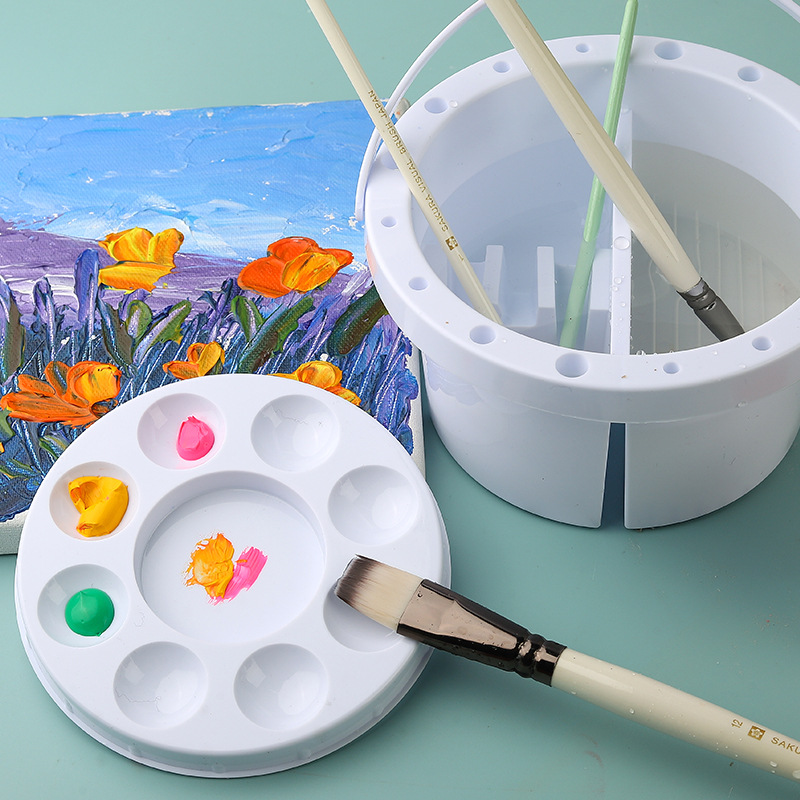 3-in-1-Pinselwascher-Eimer mit – Watercolor Brush Pen Bewertung und Preis