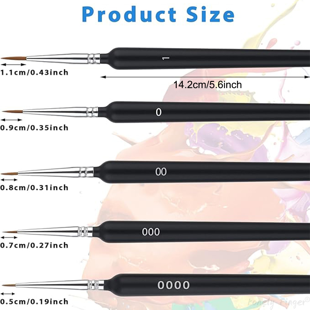 5/11-teiliges Pinselset, Künst – Watercolor Brush Pen Bewertung und Preis