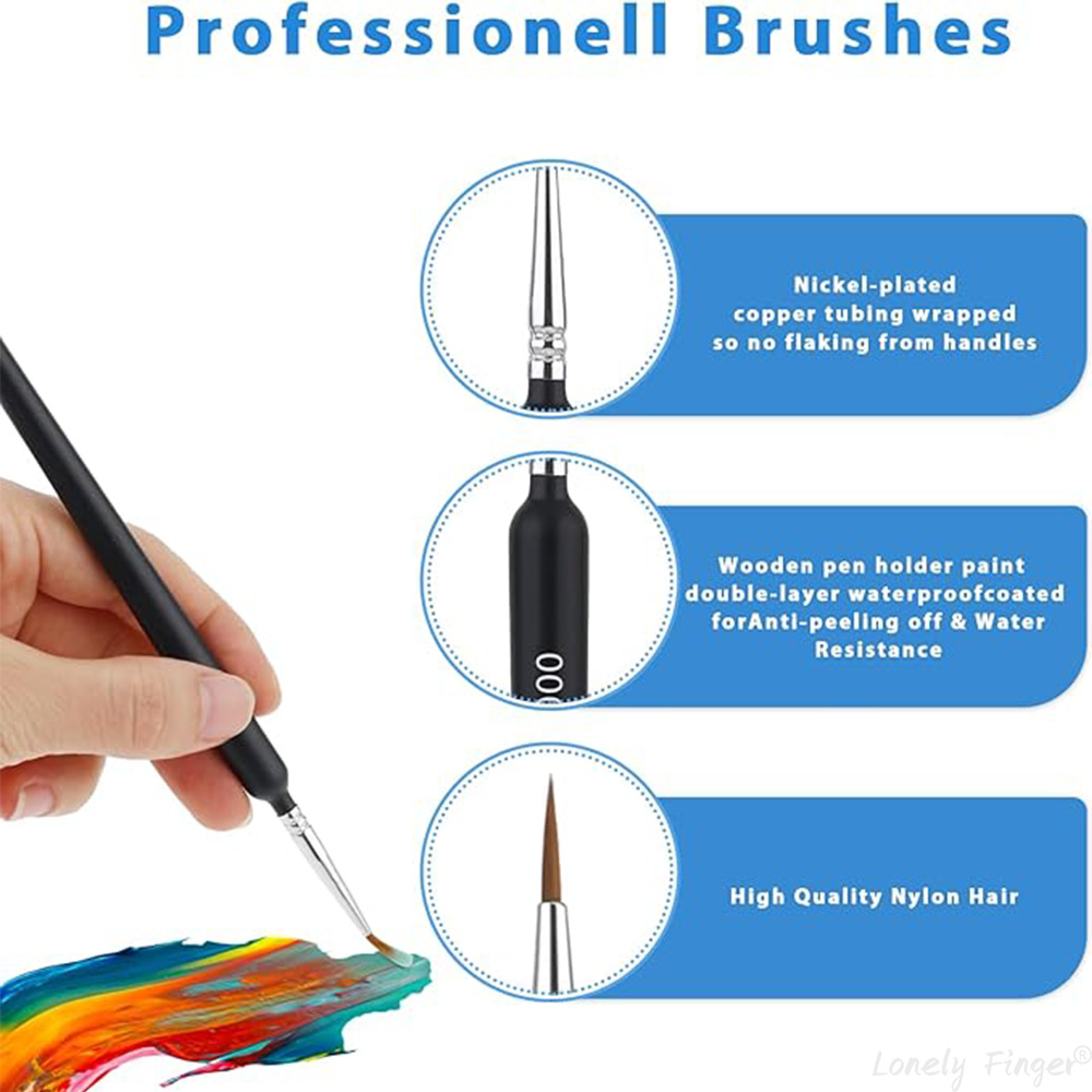 5/11-teiliges Pinselset, Künst – Watercolor Brush Pen Bewertung und Preis