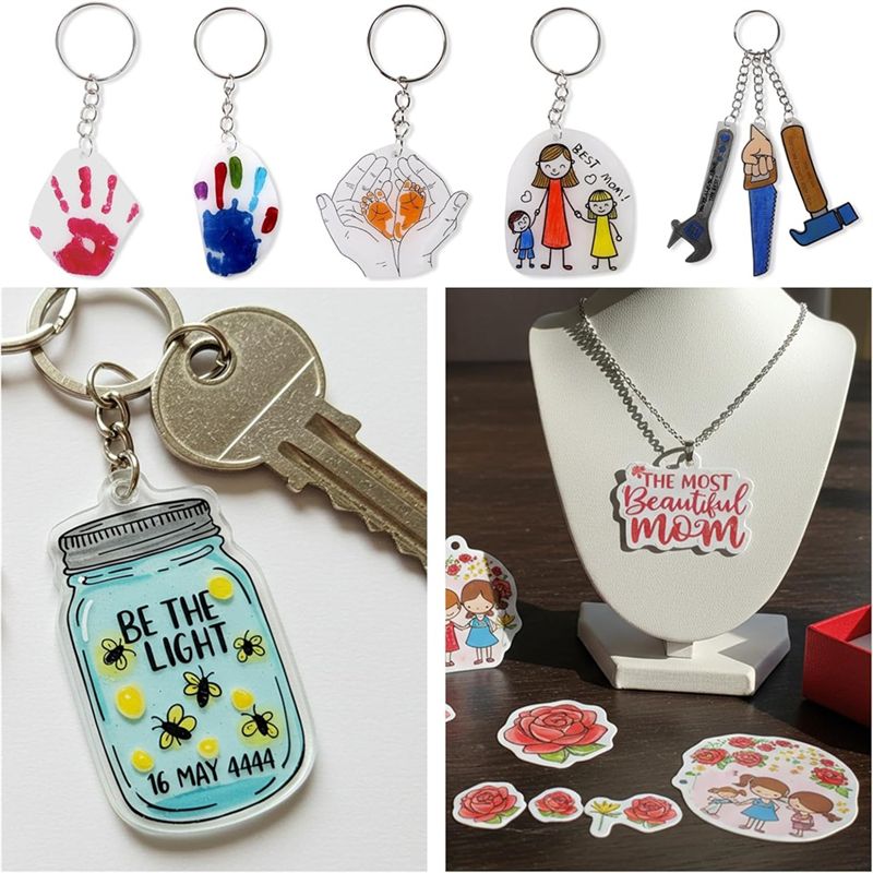 LIKE WISH Kunststoff-Schrumpff – Art And Craft For Mother'S Day Bewertung und Preis