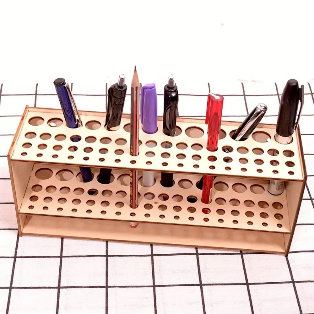 67-Fächer Holz-Pinselhalter Pr – Art Craft Japan Bewertung und Preis