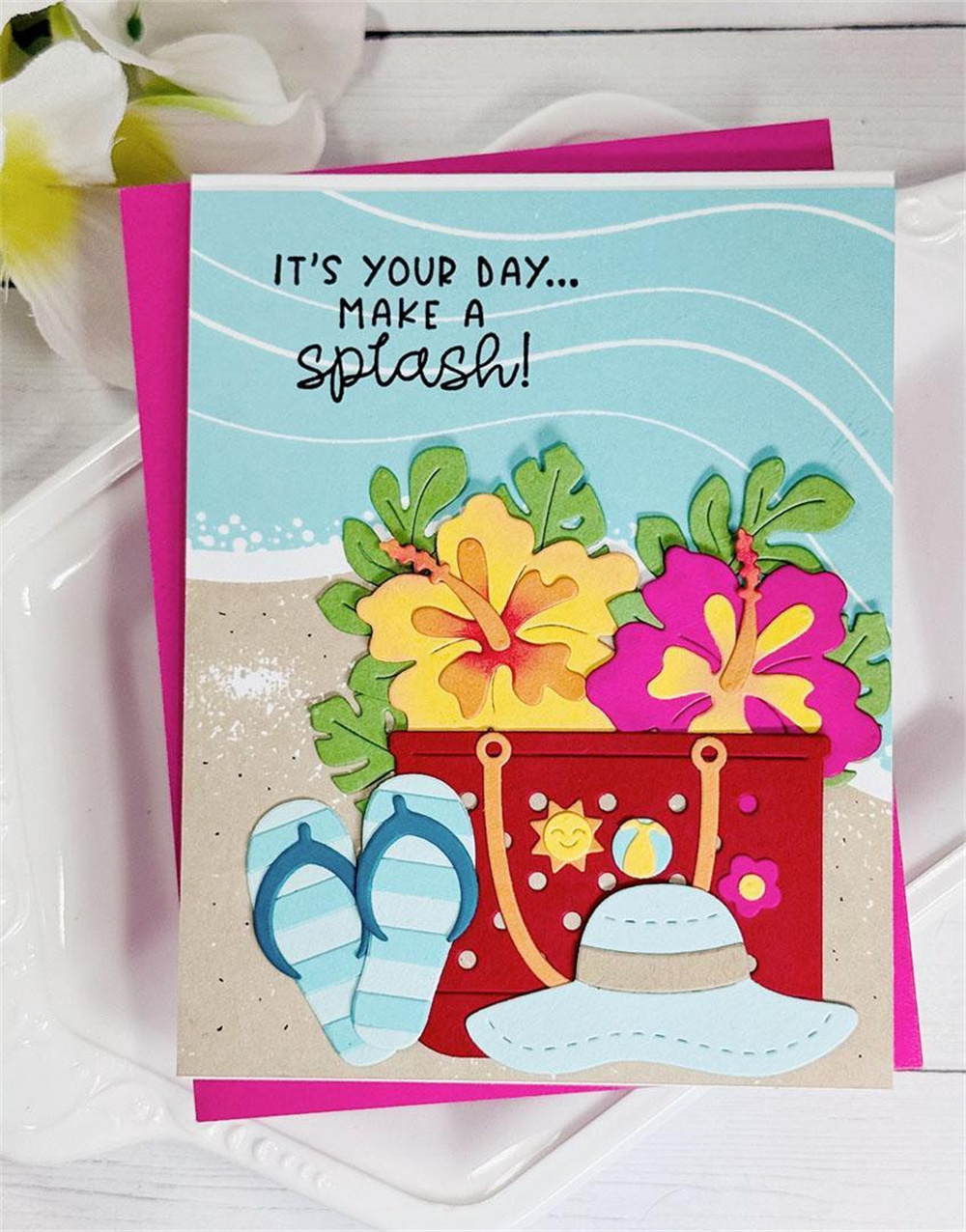 Taylored Tropical Blooms Garde – Stencil Cutting Plotter Bewertung und Preis