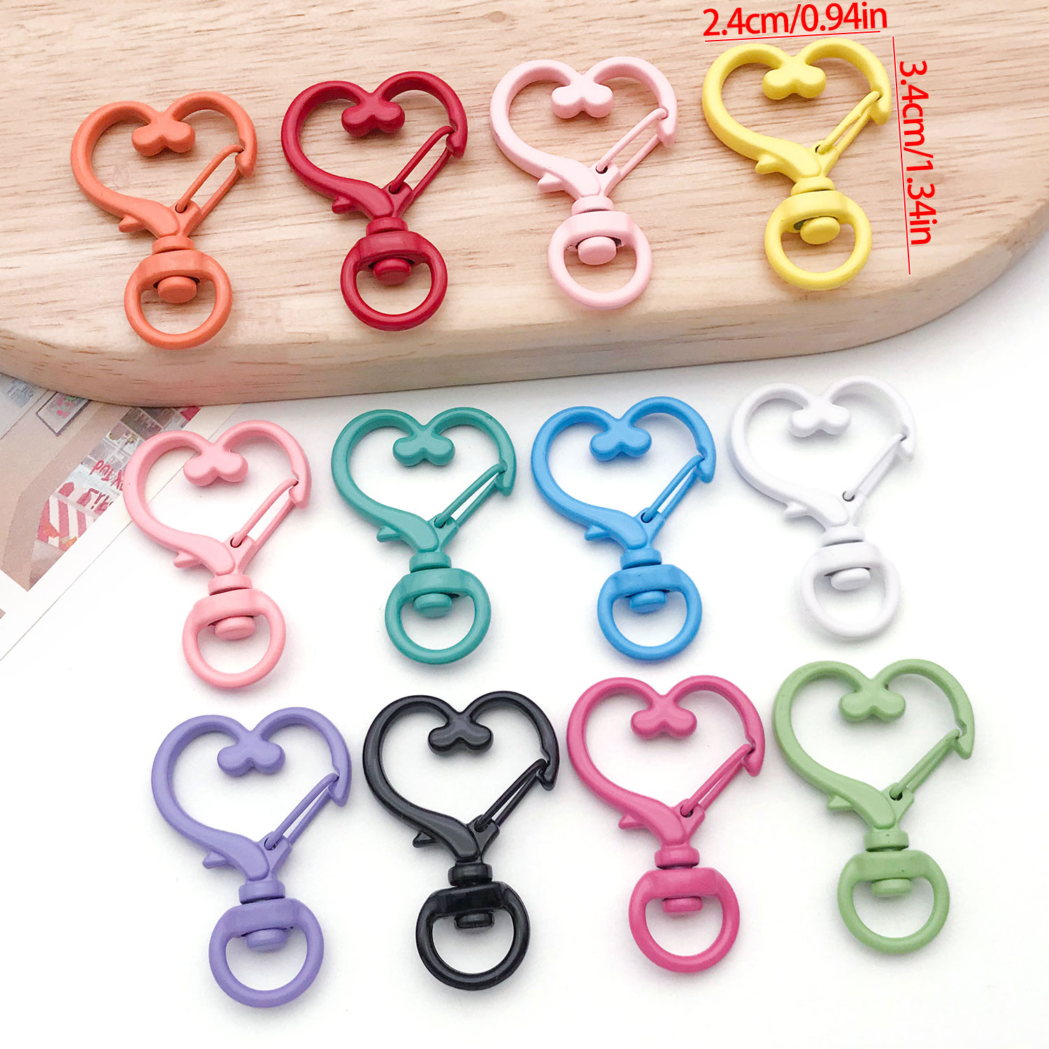 20 Stück 24x34mm Lackierte Lie – Art Craft Love Bewertung und Preis